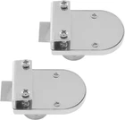 Luomorgo 2PCS Showcase Lock Stainless Steel No Drill Glass Door Display New. Price: $27.99.