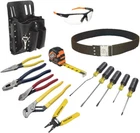 Klein Electrician Kit With 14 Tools & 8-POCKET Leather Pouch New. Price: $433.99.