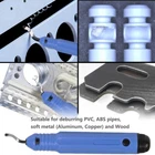 Deburring Tool Handles + 6 Pcs Of Rotary Blades Each Set 2. Price: $13.95.