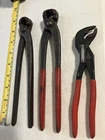Knipex Tools - 3 Piece Cutters Pliers Set Used. Price: $74.99.