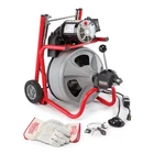 Ridgid 27013 K-400 Drum Machine With C-45 Iw Cable, Gloves, Autofeed. Price: $1031.51.