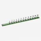 Heyco Metric Socket Set On Aluminum Rail - 1/4" Drive, 13 Pieces New. Price: $137.67.
