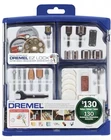 Dremel 130 Piece All-purpose Accessory Kit 713-01 New. Price: $22.43.