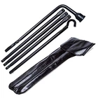 Spare Tire Lug Wrench Tool Kit Replacement With Bag Fit For 2002-2015 Black New. Price: $39.70.