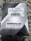 (12-PACK) 1/4" 05700 Norseman Viking Usa Drill Bit Super Premium High Speed New. Price: $35.00.