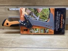 Fiskars Billhook Saw, Rust-resistant Blade, Sharpened Curve, Coarse Edge New. Price: $38.00.