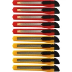 10 Bulk Box Cutter Hobby Retractable Utility Knife With Strong Snap Off Blades New. Price: $8.25.