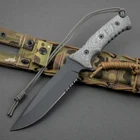 New! Chris Reeve Pacific Magnacut 6", Serrated, Micarta, Camo Sheath, PAC-1001. Price: $599.00.