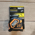 Klein Tools 9125 Tape Measure, 25-FOOT Single-hook New. Price: $20.00.